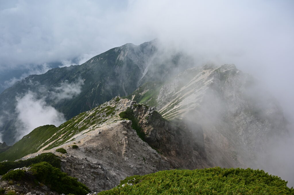 唐松岳山頂